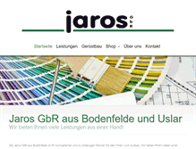 Tablet Screenshot of jaros.net